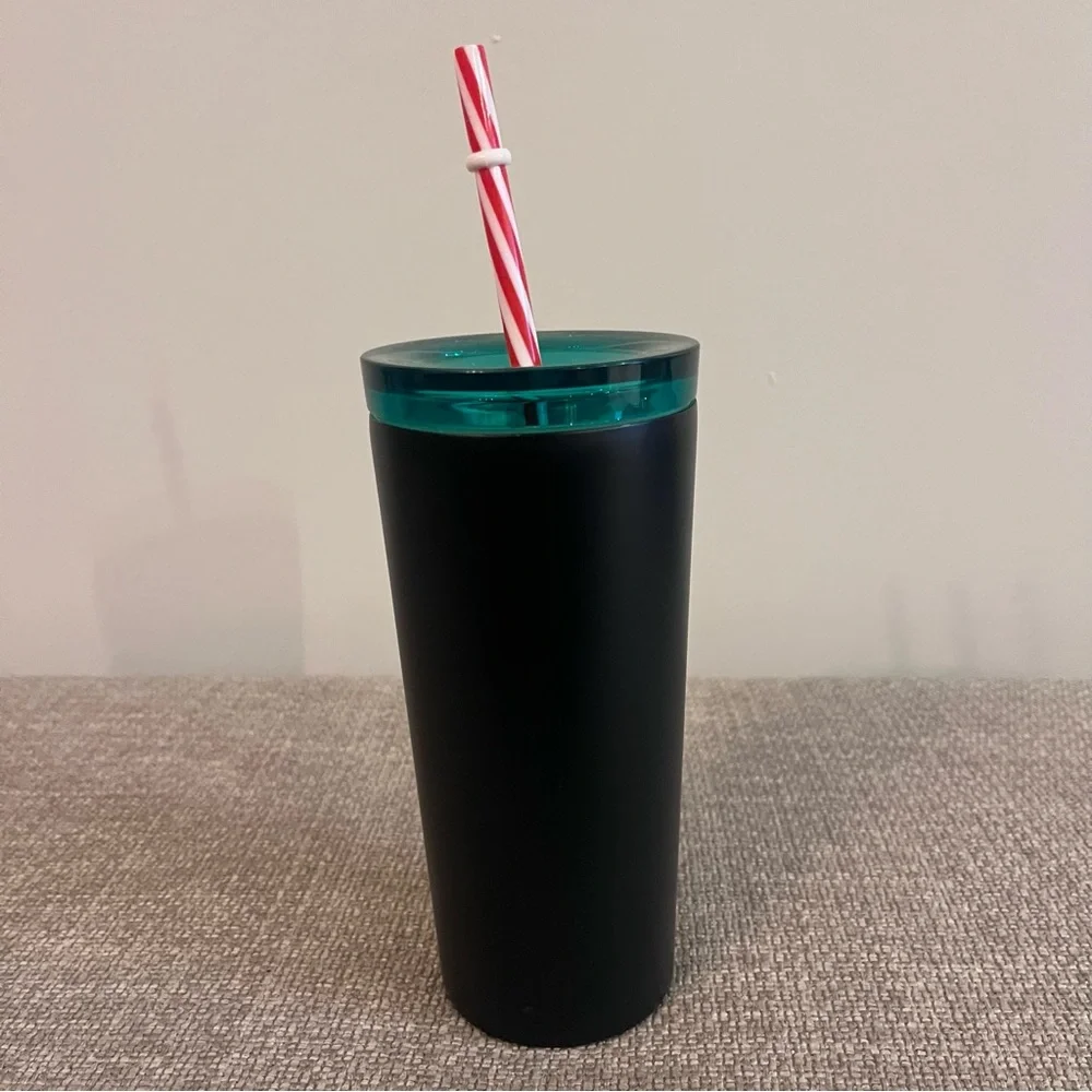 Starbucks Korea 2018 Value Holiday Black Stainless Steel Cold Cup 355ml